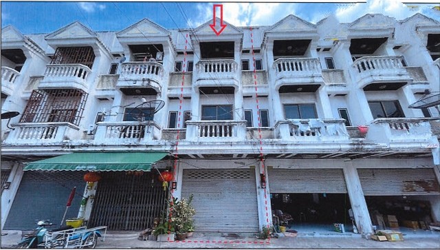 ขายอาคารพาณิชย์ หมู่บ้านอุดมกิตต์ 1 ชลบุรี (PKT106825)